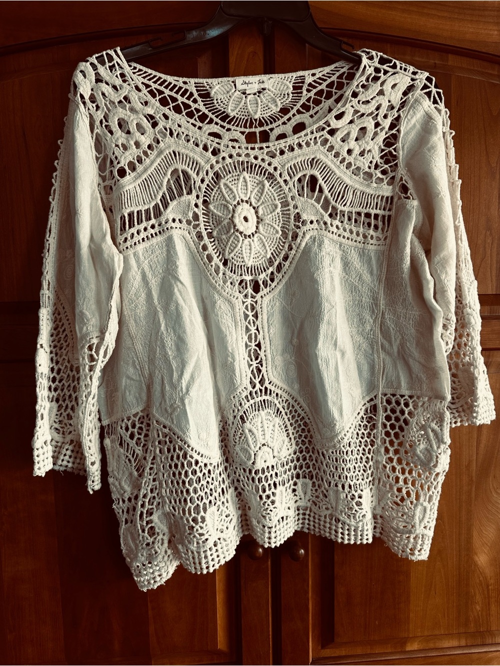 Skylar & Jade Popover Top, NWOT, XL, P-T-P is 24” across, measures 27” long.